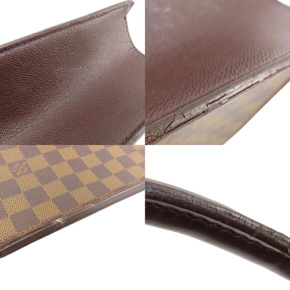LOUIS VUITTON Authentic Brown Damier Canvas Tote Bag - Picture 8 of 11